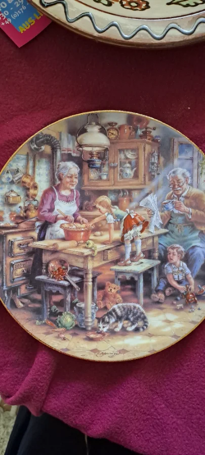 Abstract oil painting