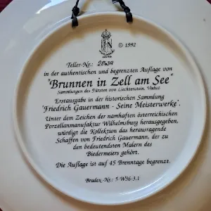 Cityscape painting with skyscrapers